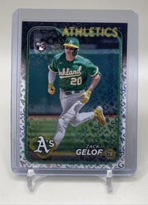 2024 Zack Gelof Topps All-Star Game Foil Stamped Rookie Card RC #166 Athletics
