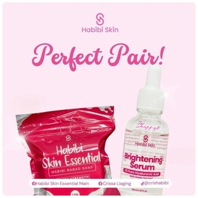 Habibi Skin Essential BABAD SOAP + Brightening Serum
