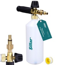 Schaumlanze 1L f&uuml;r Parkside Lavor mit Reduzierst&uuml;ck Messing 1/4"F Gewinde Sillar