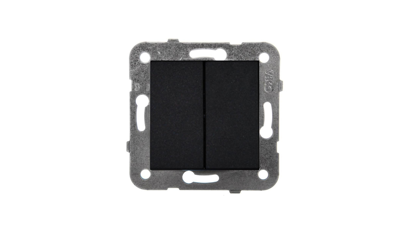 Panasonic NOVELLA candlestick switch black 92105502M /T2UK