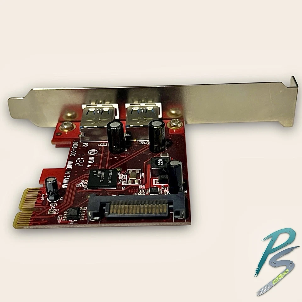 StarTech 2-Port SuperSpeed USB 3.0 PCI Card with UASP - SATA Power PEXUSB3S22 - Image 3 of 4