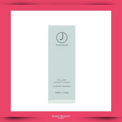 J Beverly Hills Platinum Volume Conditioner 100ml 3.4oz NEW FAST SHIP