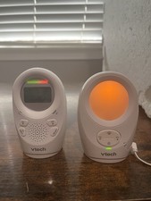VTech Enhanced Range Digital Audio Baby Monitor with 1 Parent Unit DM1211 TESTED