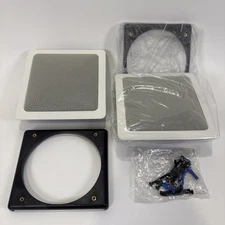 Boston Acoustics 305 Double Cone In-Wall Speakers Pair w/ Mounting Kit – 4 Ohm