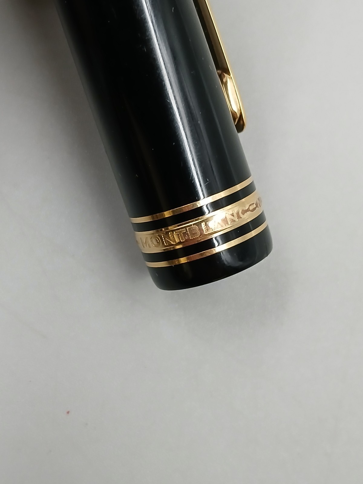 Vintage Montblanc Meisterstuck No 149 14k Nib Black Fountain Pen, Untested