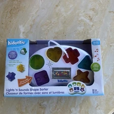 Kidoozie Lights and Sounds Shape Sorter Educational Toy for Babies 9 to 24 Mo...