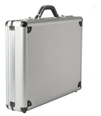 Executive Aluminum Briefcase Padded Laptop Briefcase For Men Hard Shell Attache