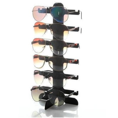 6 Layer Glasses Display Stand Acrylic Eyeglasses Rack Sunglasses Holder Storage