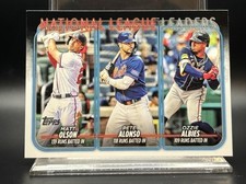 2024 Topps Series 1 - Matt Olson Pete Alonso Ozzie Albies RBI Leaders No. 293