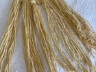 Vintage Late 1970’s To Early 1980’s Macrame Plant Hanger - Light Yellow — photo 3