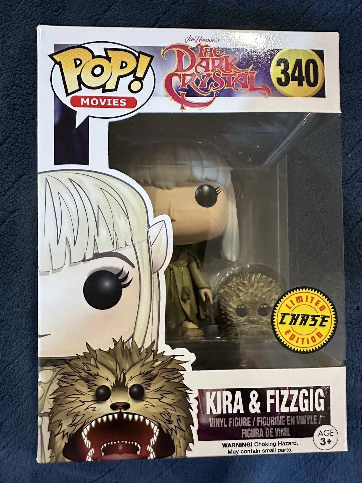 Funko Pop Dark Crystal Kira with Fizzgig Chase Edition #340