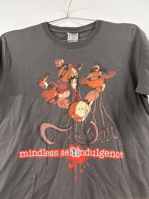 Mindless Self Indulgence Shirt Punk Rock Band Youth Large Y2K Mastermind 