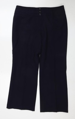 Marks and Spencer Damenhose schwarz gerade Größe 16