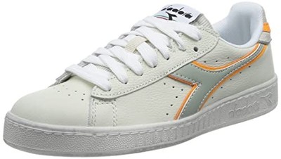Diadora Shoes Game L Low Icona Trainers Leather Blend Cream/Desert Green Man