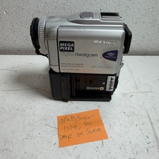 Sony Handycam DCR-PC101 Silver Compact MiniDV Digital Camcorder - For Parts
