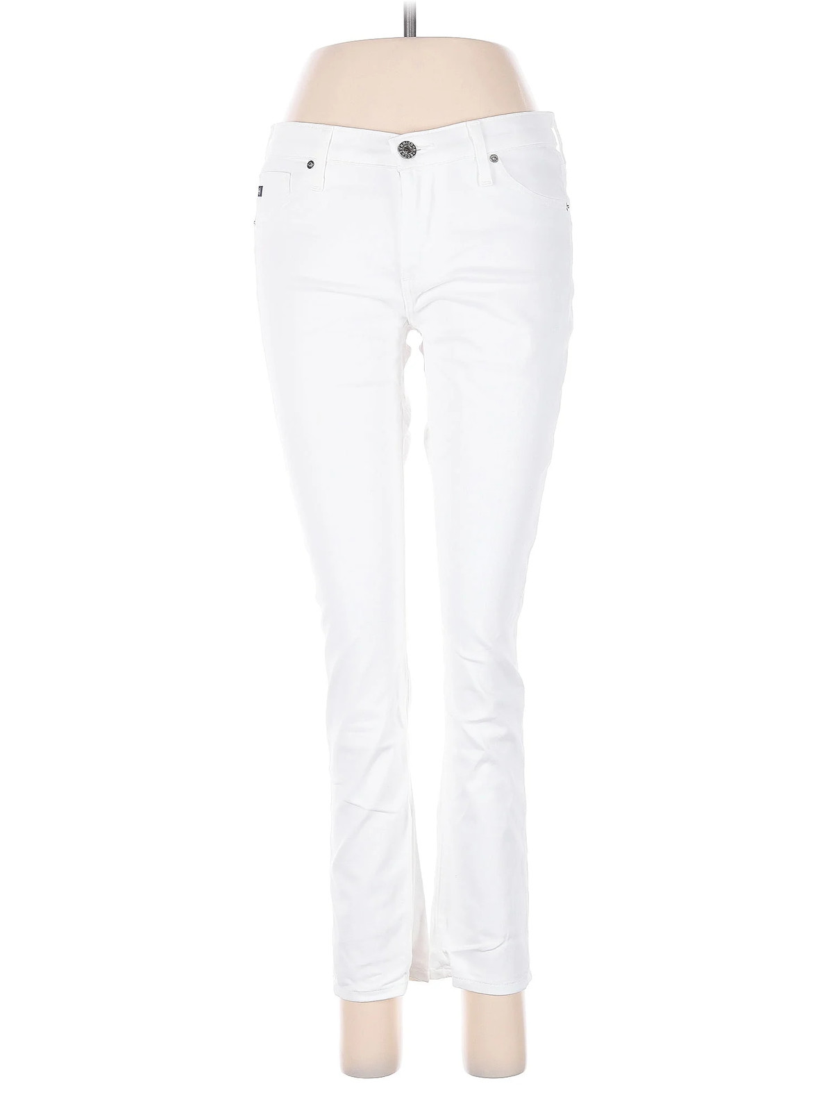 Adriano Goldschmied Women White Jeans 27W