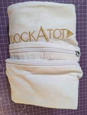 Dock-A-Tot Deluxe White Ribbed Cotton Cover Only