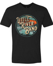 VTG Little River band black T-shirt Cotton Unisex S to 5Xl 05