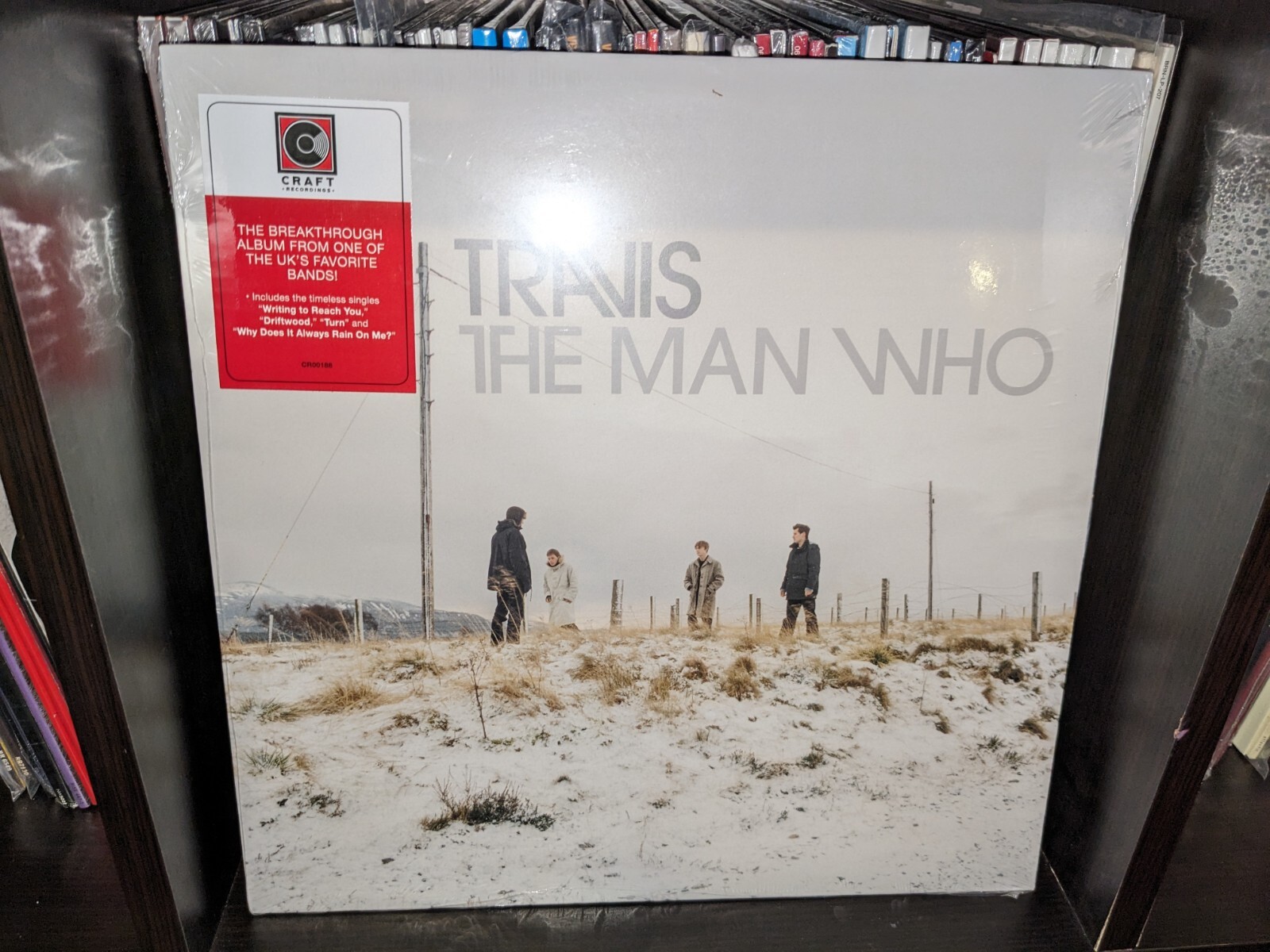 Travis - THE MAN WHO - Виниловая пластинка 20-го юбилейного издания - НОВАЯ И ЗАПЕЧАТАННАЯ!!