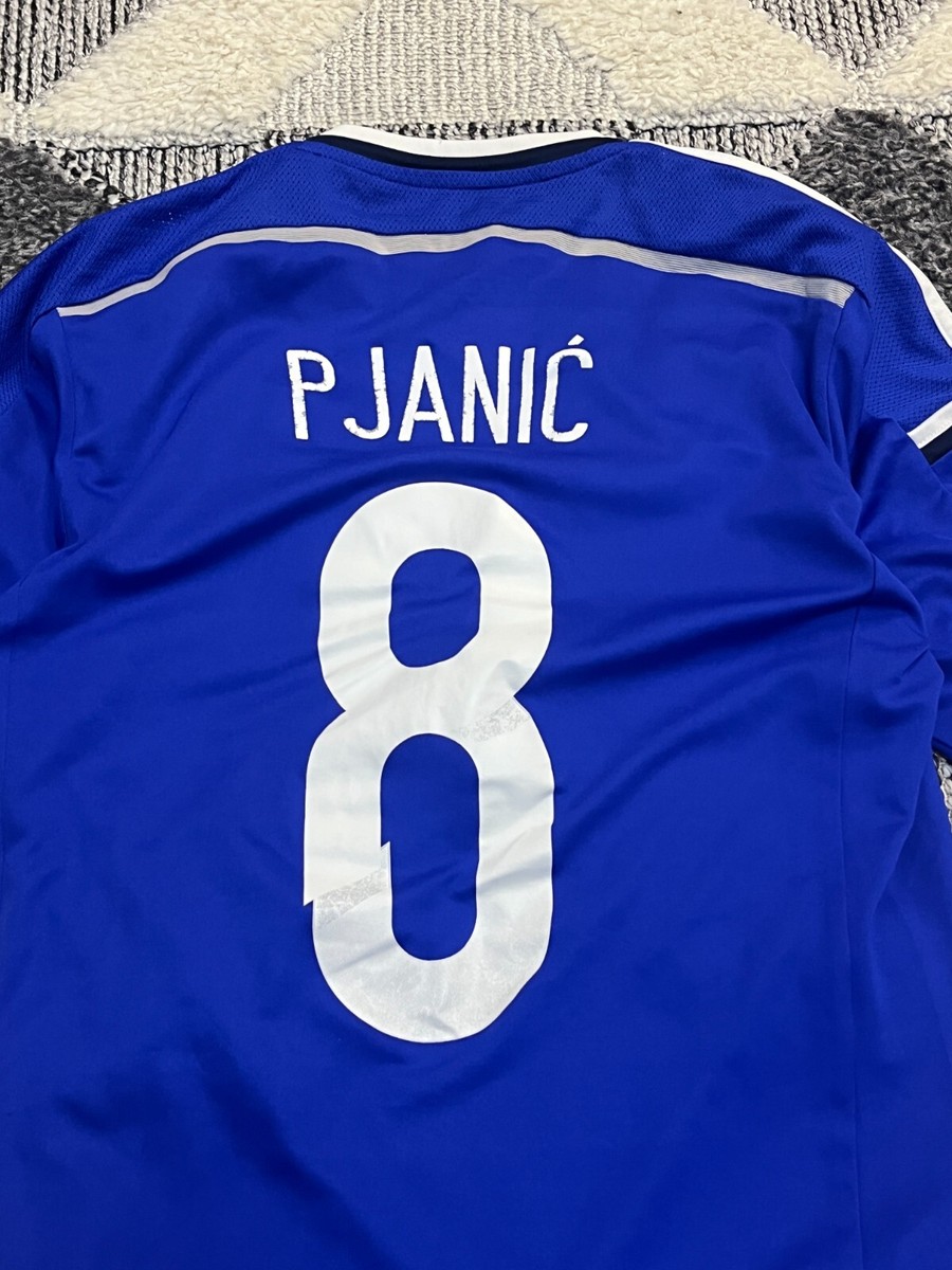 Bosnia National Team Pjanic Drill Soccer Jersey Blue Small T Shirt