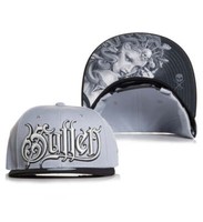 Sullen Clothing Snapback Cap Medusa Tattoo Basecap MüTze Kappe Schlange SchäDel