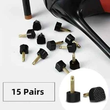 40 Pairs SHOE REPAIR HIGH HEEL TIPS STILETTO REPLACEMENT DOWEL