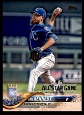 2018 Topps - Ian Kennedy #66 Royals All Star Game Stamp SP