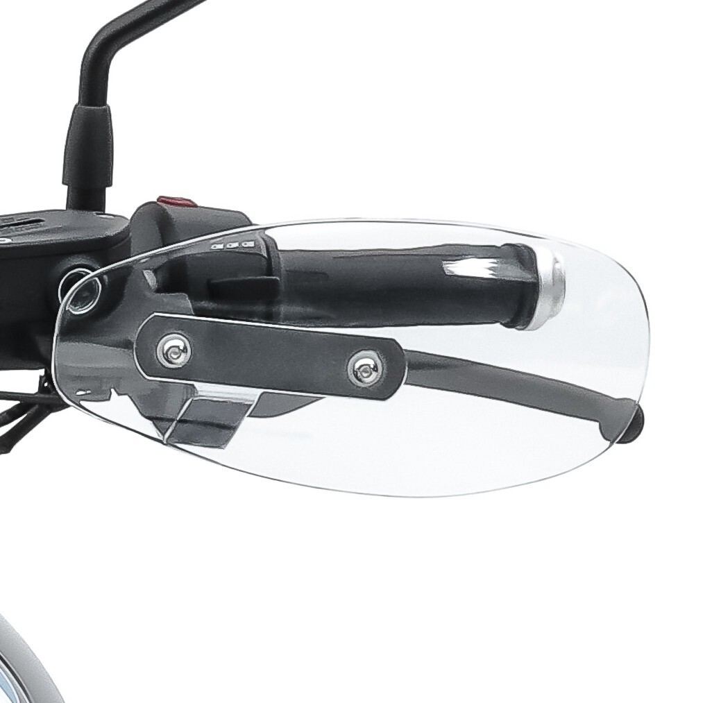 Motorcycle Handguards Universal Tourtecs HP Handlebar Guards clear