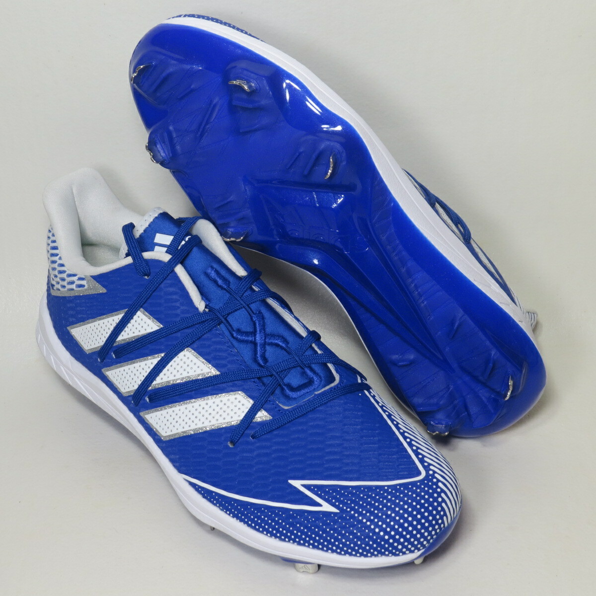 adidas adizero Afterburner 7 Baseball Cleats Royal Blue  display picture 2