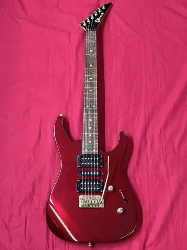 Charvel by Jackson WLE-4G Dinky Type Red 2000's Electric Guitar