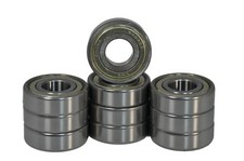 6205-ZZ C3 EMQ Premium Shielded Ball Bearing 25x52x15mm Qty. 10 