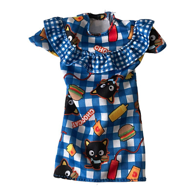 NEW Barbie Doll Fashions Hello Kitty Chococat Print Dress Clothes