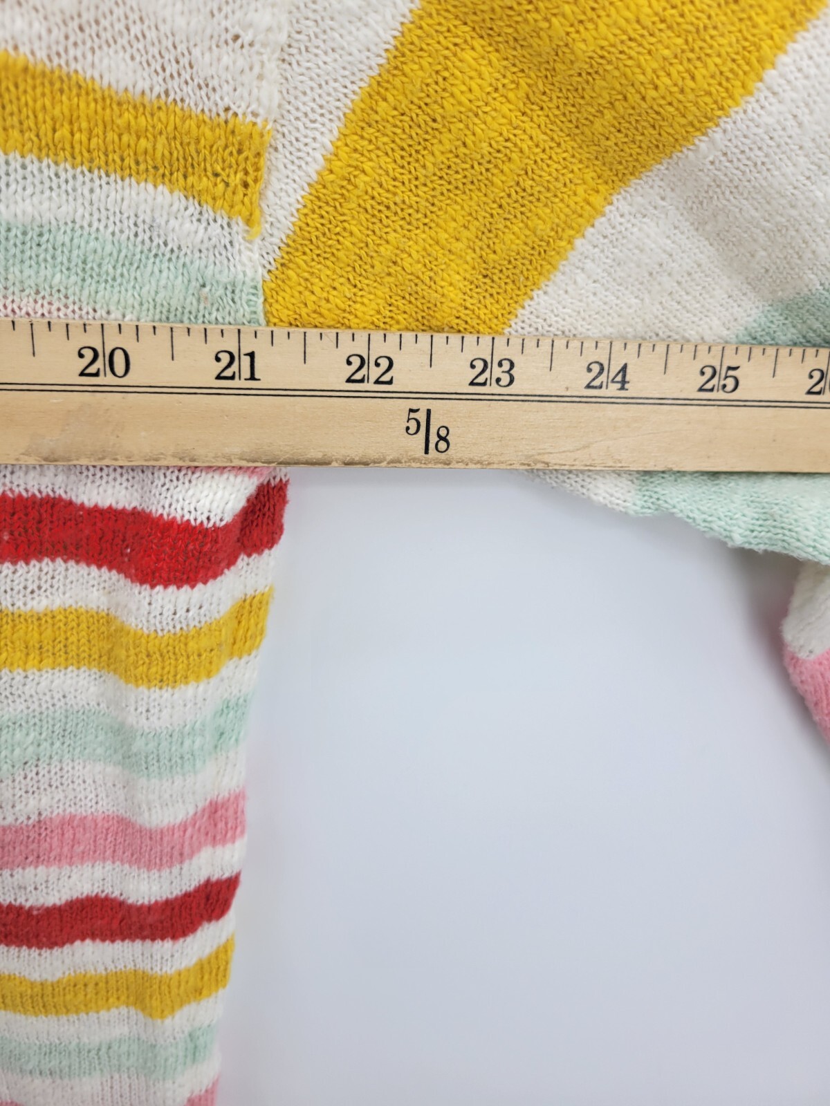 Talbots Sweater Womens Plus X Ivory Multicolor St… - image 3