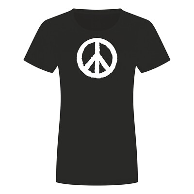 Peace Damen T-Shirt - Hippie Frieden Summer Love Rock 60´s 70´s 69