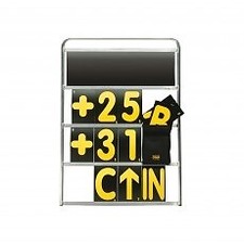 OMP Pit Stop Board with Letters Included