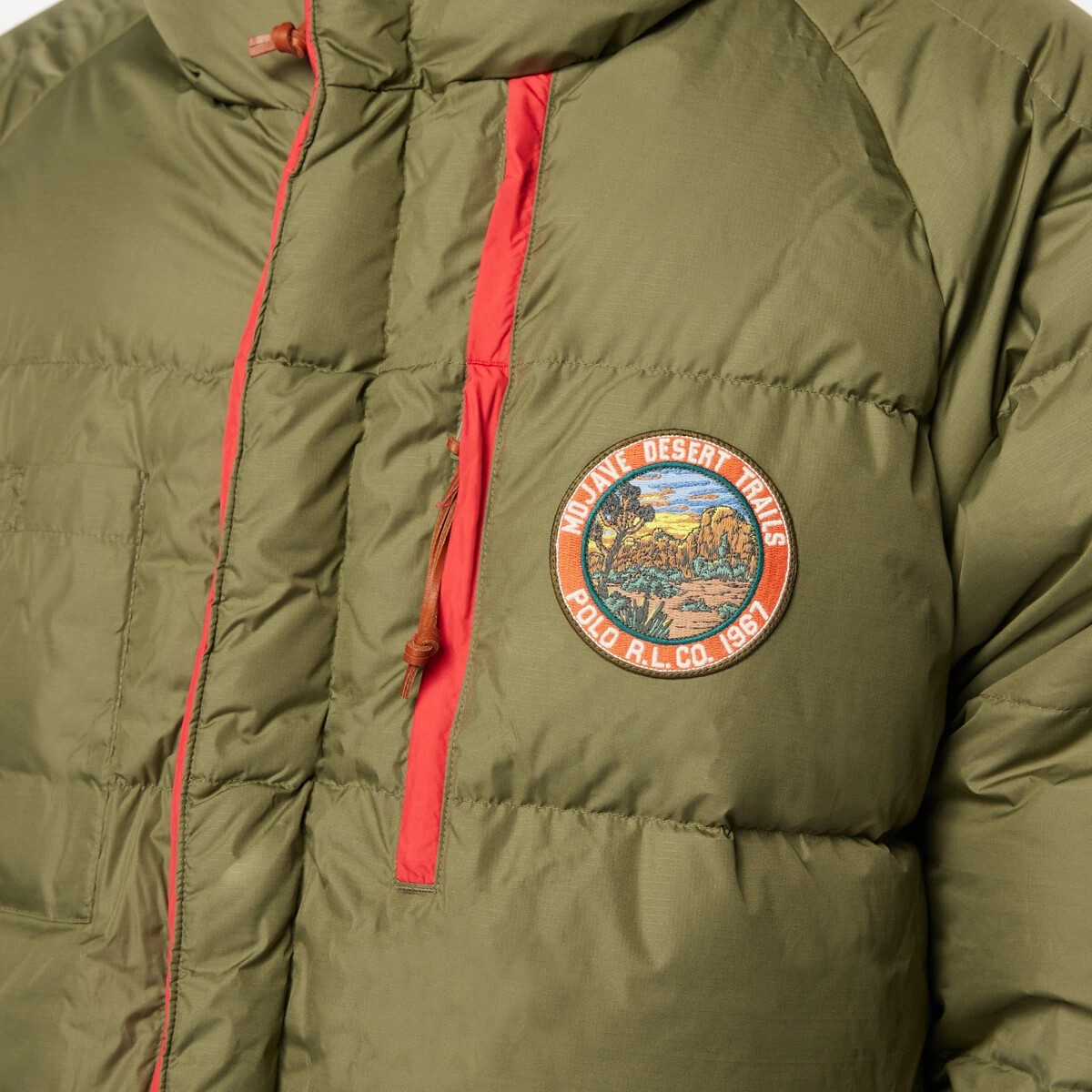 Ralph Lauren Reversible Polo Expedition Parka L Down Jacket Coat
