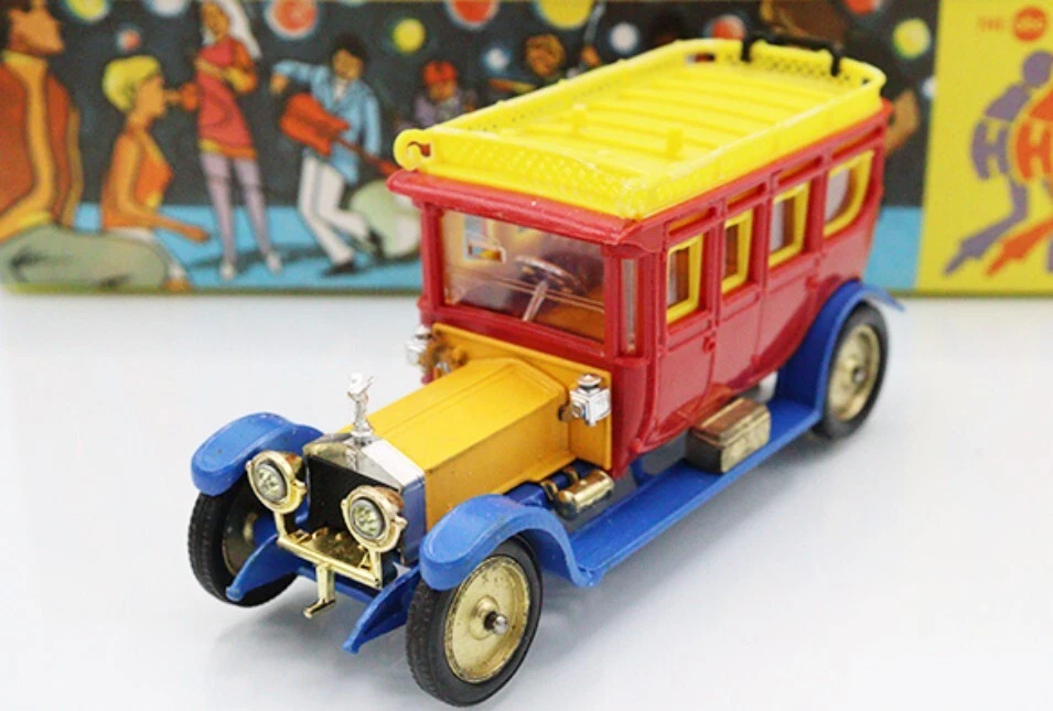 ^Vintage Rare CORGI TOYS 805 1912 Rolls Royce Silver Ghost - Hardy Boys - - Image 2 of 4