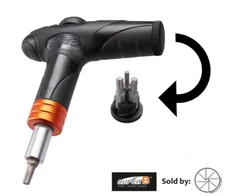 SuperB TB-TW50 Adjustable Torque Wrench 4/5/6Nm  with 3, 4, 5mm and T25 ADT-1.2