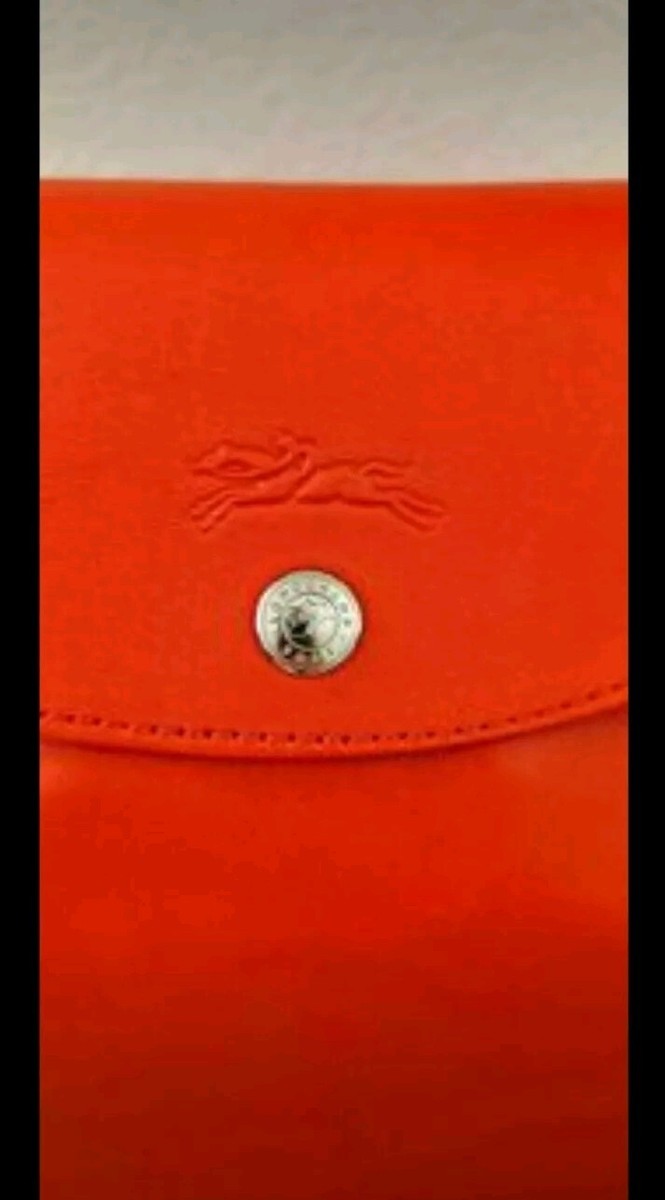 Longchamp Le Pliage Cuir Medium Leather Satchel Crossbody