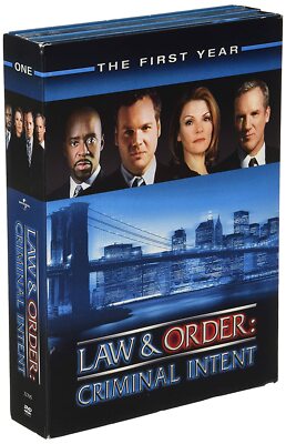 Law & Order: Criminal Intent Season 1 The First Year Dvd Boxset