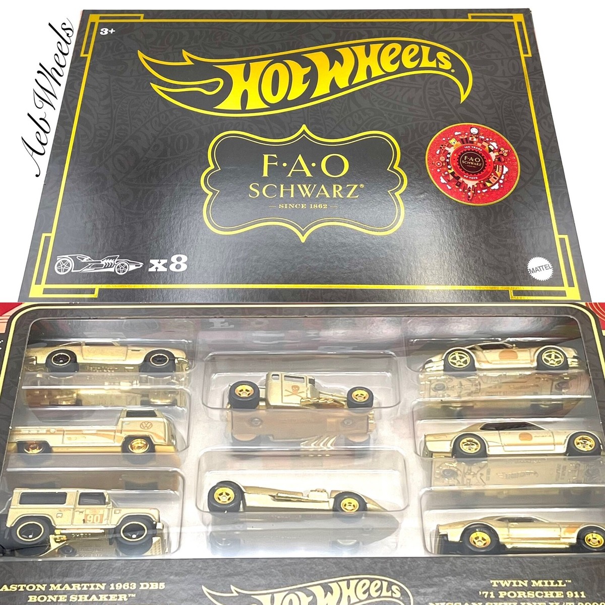 未開封 ホットウィール FAO SCHWARZ 8台セット 未開封 ホットウィール FAO SCHWARZ 2022 8台セット