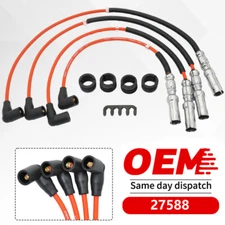 ✅8MM CNPAPC Spark Plug Wire Set 27588 for Beetle Bora Golf GTI Jetta 2.0L OEM US