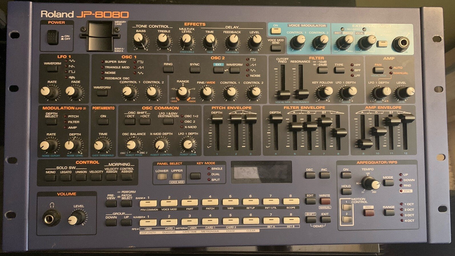 公式商品 【希少】Roland JP-8080 シンセサイザー ラックマウント 