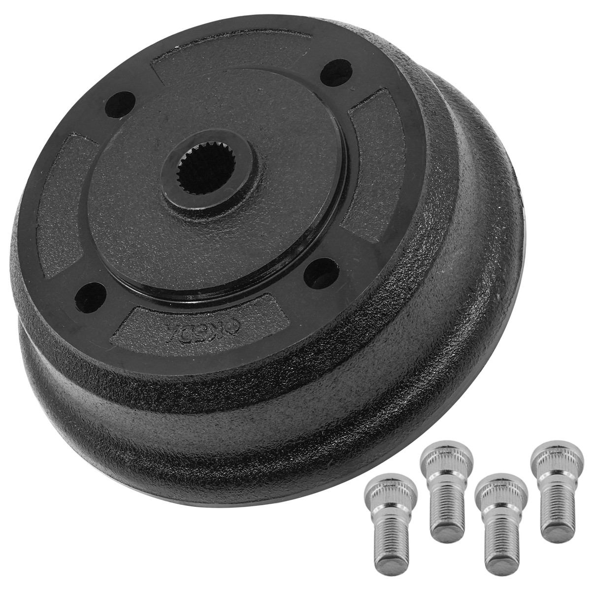Front Brake Drum Wheel Hub w/Bolts for Kawasaki 41038-0034 41038