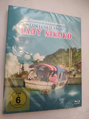 Fortune Favors Lady Nikuko - The Movie Blu-ray, Neu , Ovp , Anime , FSK 6