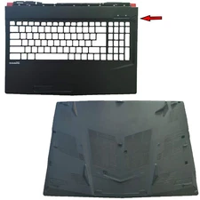 Black Upper Case Palmrest/Bottom Case Cover For GL63 GP63VR MSI MS-16P5 MS-16P7