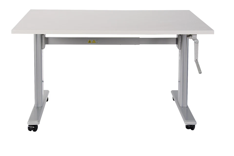 Manuell höhenverstellbares Schreibtischgestell Tischgestell verstellbar 68-109cm - Bild 4 von 4