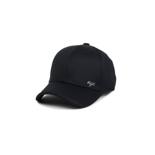 XL ~ 2XL 60 ~ 63 cm Unisex Herren luftig Netz NYC Sommer Baseballkappe Trucker Hüte schwarz  - Bild 1 von 5