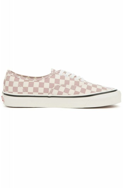 mauve checkerboard vans