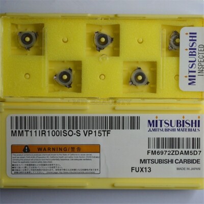 5Pcs/Box Cnc Blade VP15TF New Mitsubishi MMT11IR100ISO-S ux